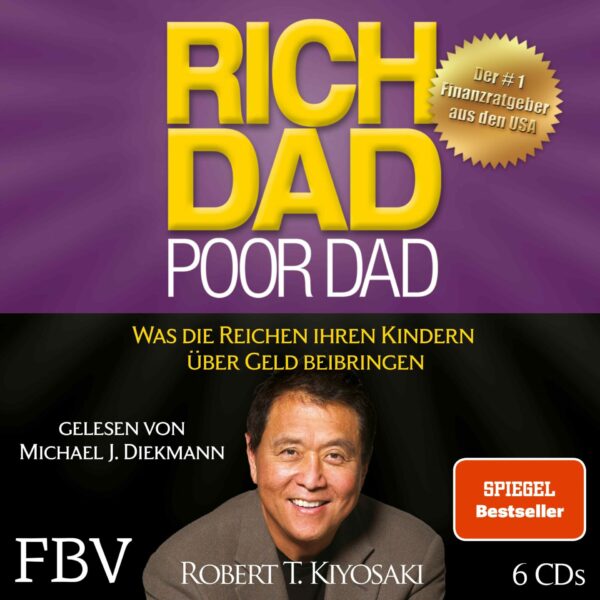 Cover Rich Dad Poor Dad Hörbuch