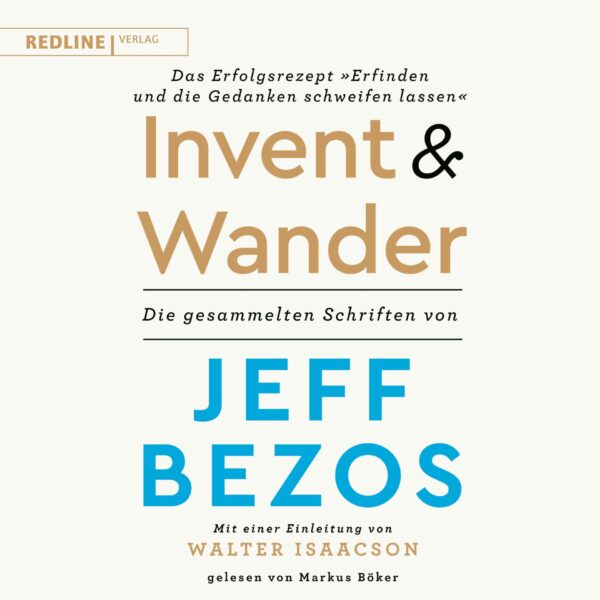 Cover Invent and Wander Hörbuch